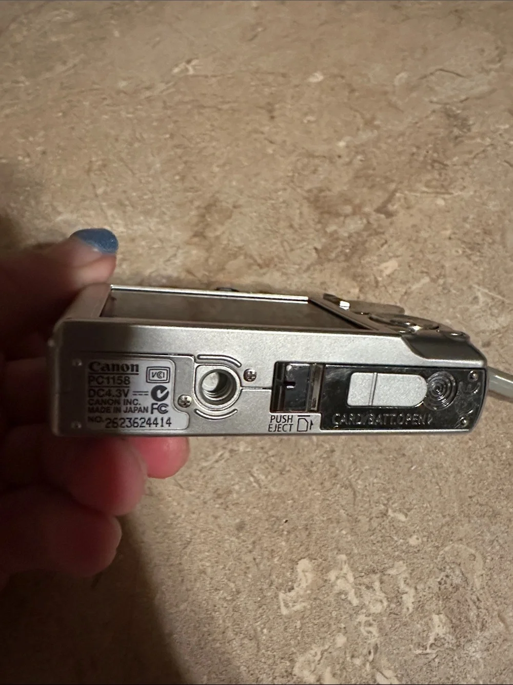 TESTED* Canon PowerShot Digital ELPH SD450 5.0MP Digital Camera